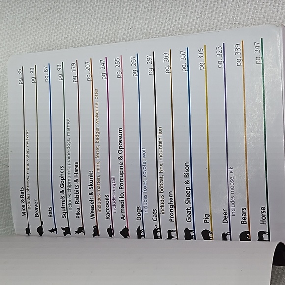 3/$10  Mammals of Colorado Field Guide - Picture 7 of 10